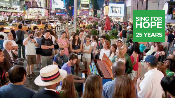 Sing for Hope harnesses the power of the arts to create a better world.